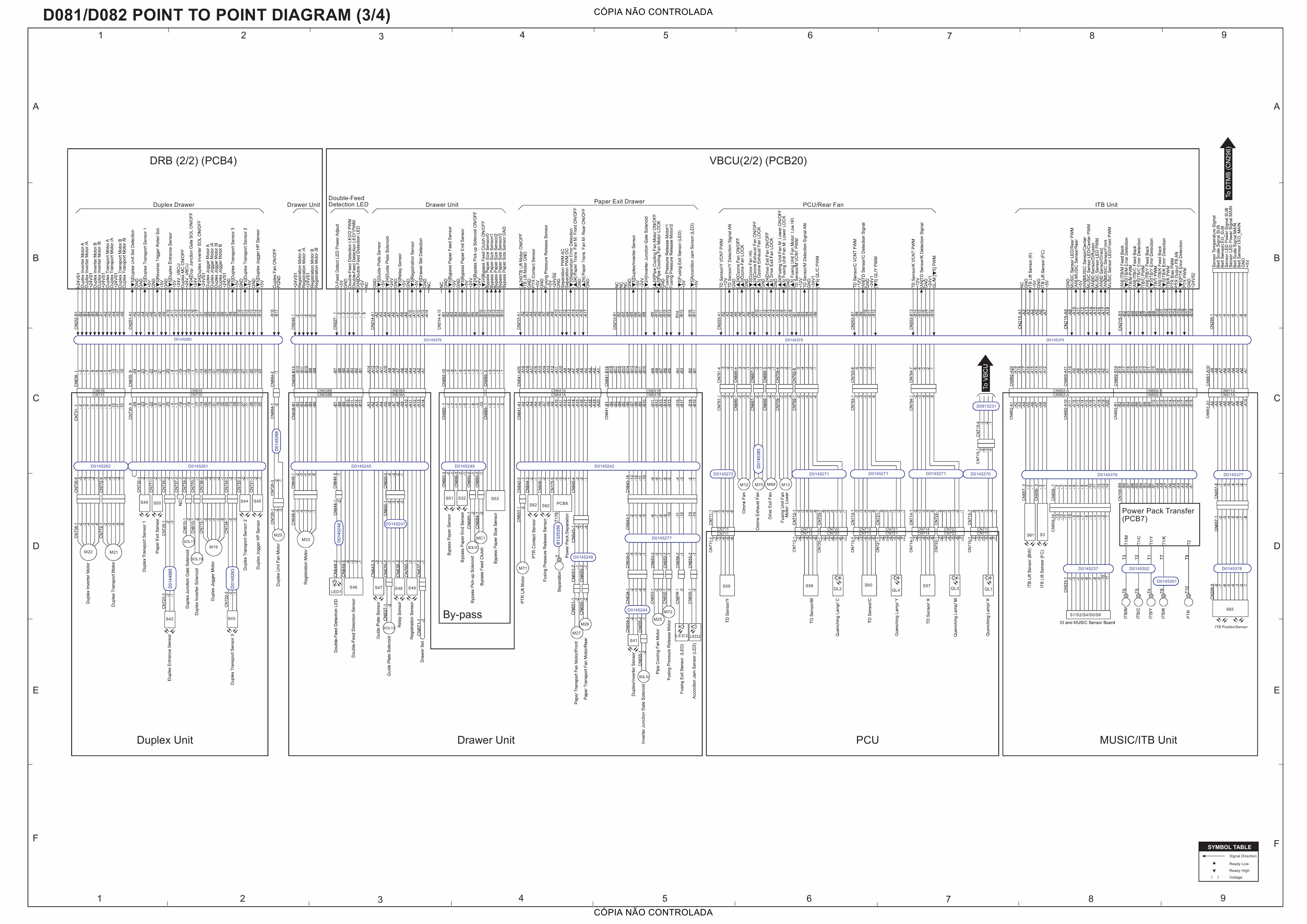 RICOH Aficio MP-C6501SP C7501SP D081 D082 Circuit Diagram-3